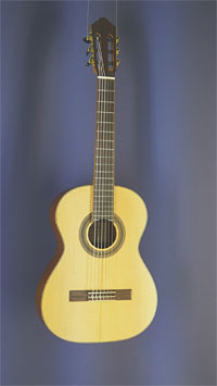 Lacuerda, Model 65/2, classical guitar spruce, mahogany, scale 65 cm, matt finished