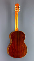 José Ramirez 1a cedar, rosewood, 1971, back